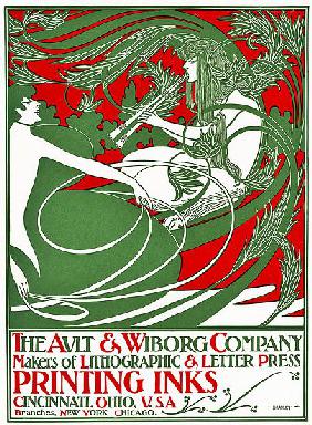 Art Nouveau poster depicting Pan