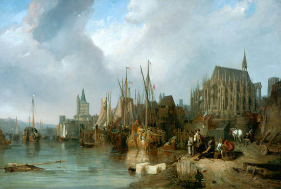 The Cologne cathedral from William Clarkson Stanfield