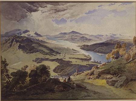 Windermere from Ormot Head from William 'de Lond' Turner