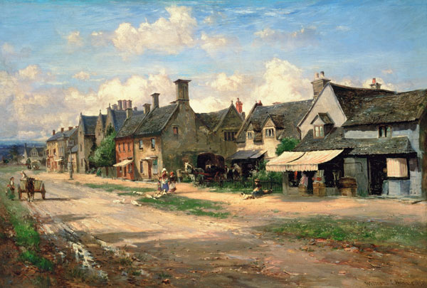 The High Street, Broadway, Worcestershire from William E. Harris
