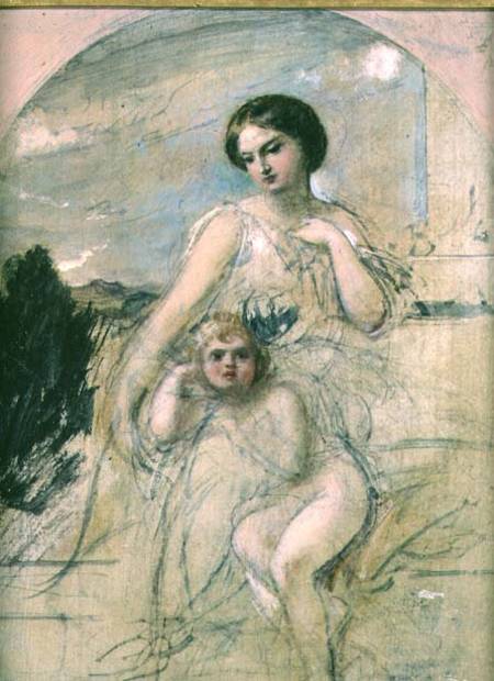 Mother and Child (board) from William Edward Frost