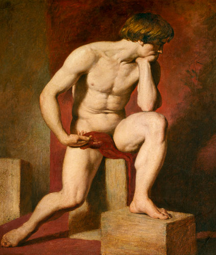 A Male Nude from William Etty
