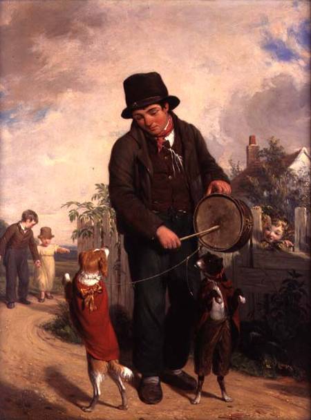 The Strolling Player from William Frederick Witherington