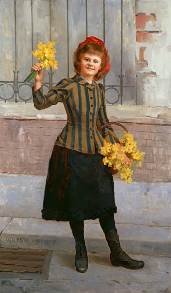A Portrait of Miss Gertie Miller from William H. Parkinson