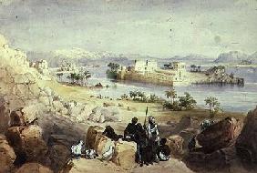 The Island of Philae, looking down the River Nile