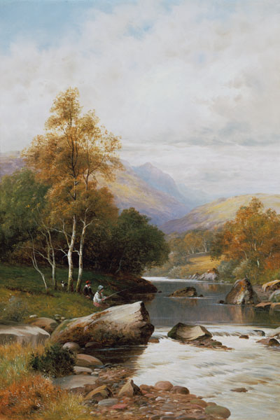 A Quiet Spot in the Festiniog Valley, Wales from William Henry Mander