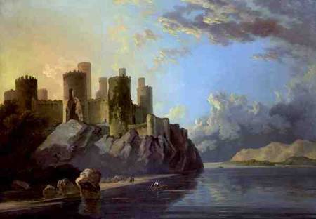 Conway Castle from William Hodges
