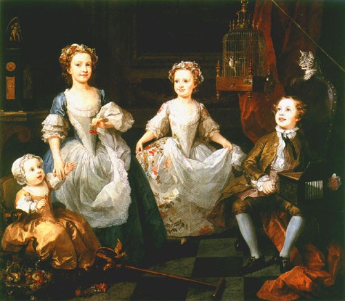 The Graham children from William Hogarth