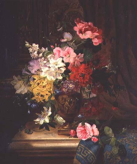 A Still Life of Flowers from William John Wainwright