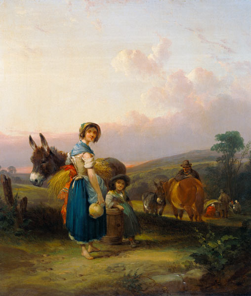 Gypsies from William Joseph Shayer