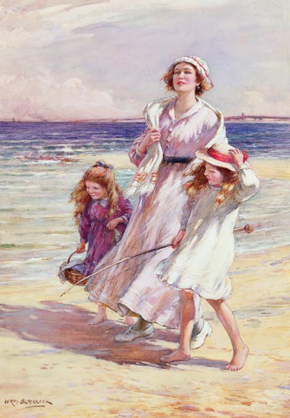 A Breezy Day at the Seaside from William Kay Blacklock