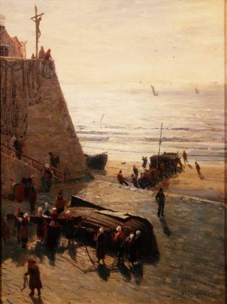 Drying the Nets from William Lionel Wyllie