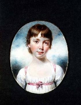 Miniature of a young girl