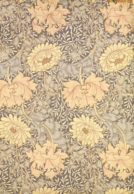 'Chrysanthemum' wallpaper design, 1876 from William  Morris