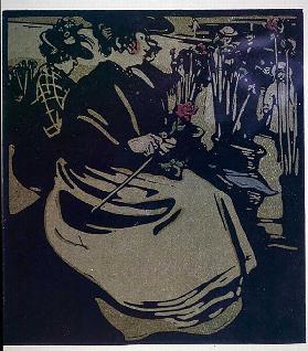 Flower Girl from London Types published by William Heinemann, 1898