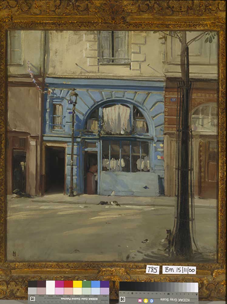 The Blue Shop, 1913 from William Nicholson
