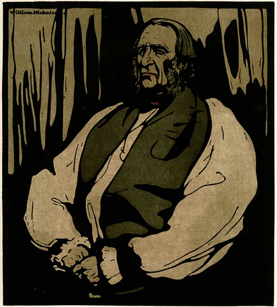 Dr Temple, The Archbishop of Canterbury, c.1898 from William Nicholson