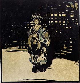 Sada Yacco, illustration from Twelve Portraits, published 1899