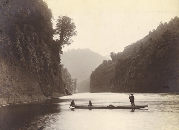 Whanganui River, c.1905 (silver gelatin print)  from William Partington