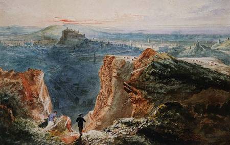 Salisbury Crags, Edinburgh from William Scott