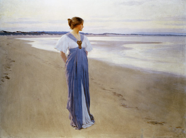 The Seashore, 1900 (oil on canvas)  from William Henry Margetson