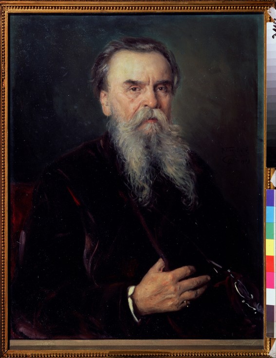 Portrait of the collector Ivan Tsvetkov (1845-1917) from Wladimir Jegorowitsch Makowski