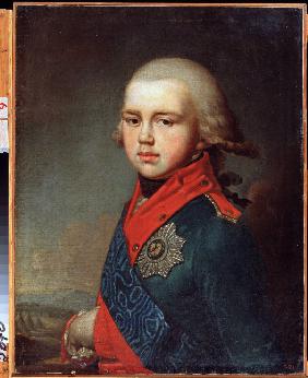 Portrait of Grand Duke Constantine Pavlovich of Russia (1779-1831)