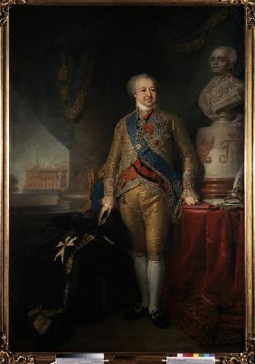 Portrait of the vice-chancellor Prince Alexander Kurakin (1752-1818)