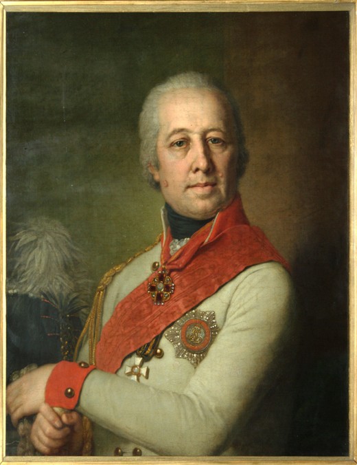 Portrait of Ivan Petrovich Dunin from Wladimir Lukitsch Borowikowski