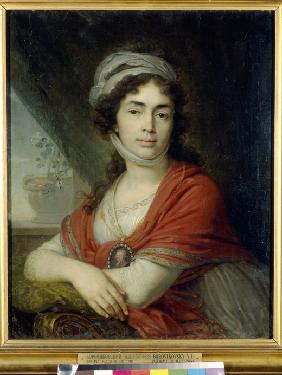Portrait of Maria (Marfa) Dmitrievna Dunina, née Norova