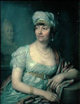 Portrait of Germaine de Stael (1766-1817)