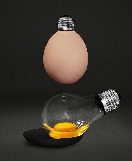 Is it a lamp or an egg?