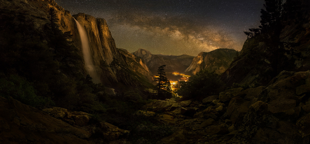 Yosemite Falls from Yan Zhang