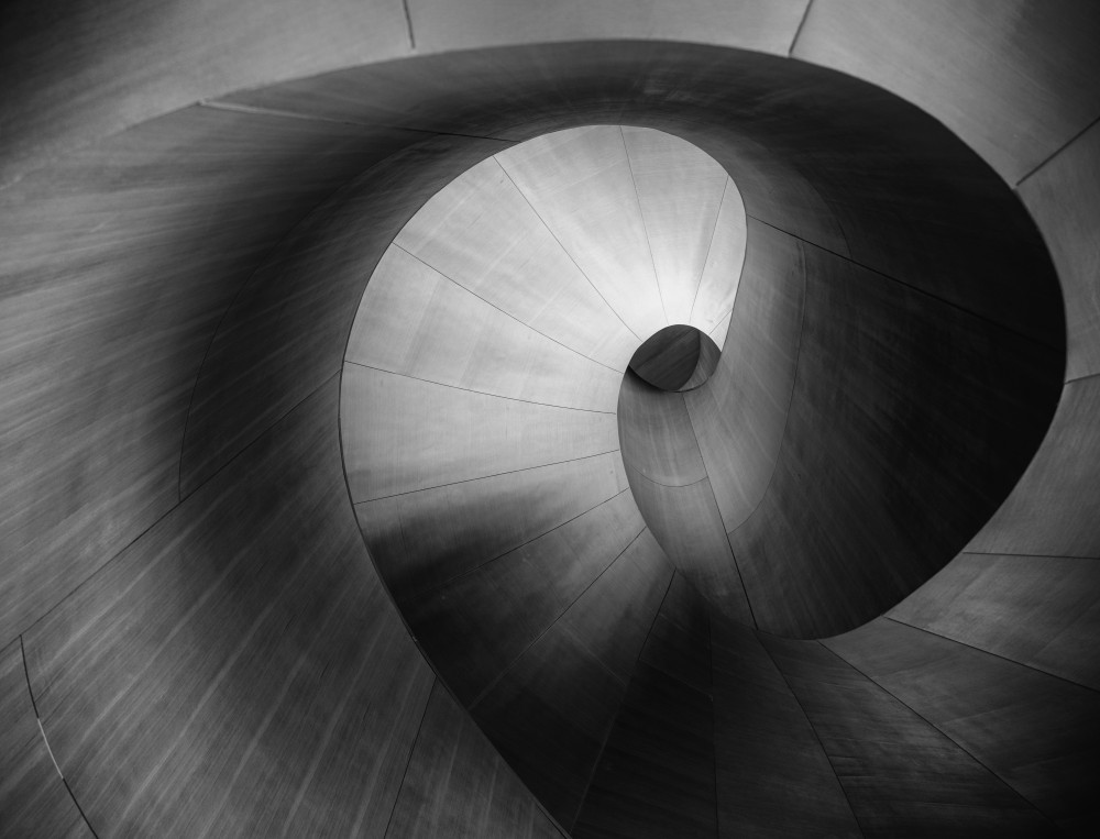 Staircase in black and white from Yanyan Gong
