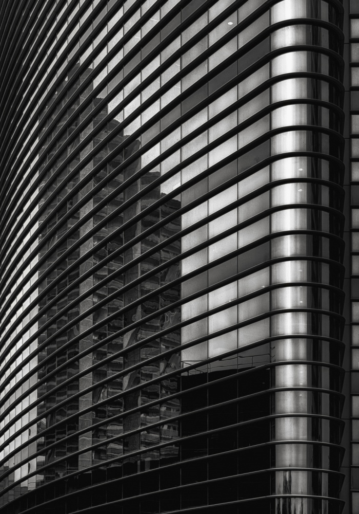 Filled lines, reflected balconies from Yvette Depaepe