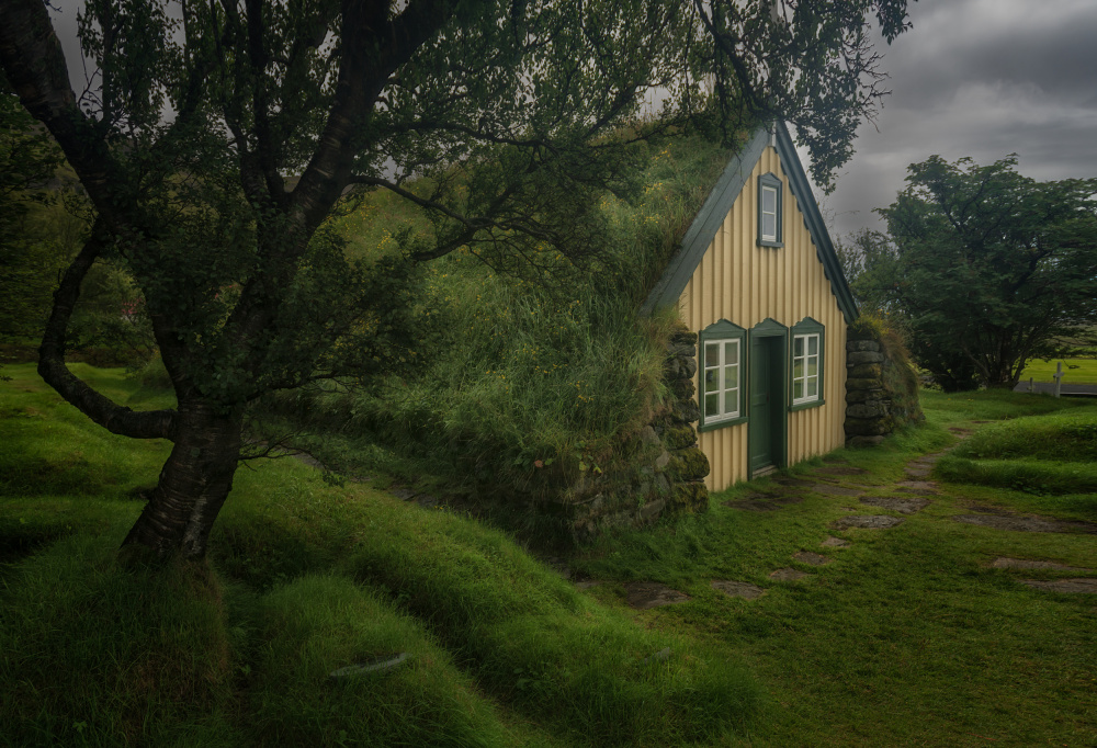 Hofskirkja Turf Church from YY DB