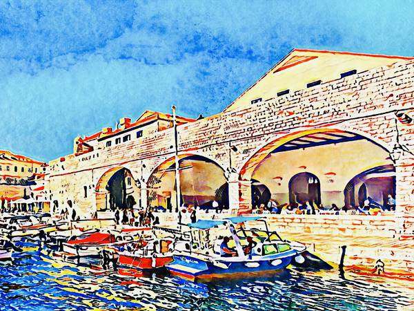 Dubrovnik, am Hafen from zamart
