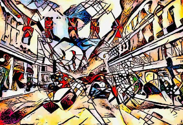 Kandinsky meets London 9 from zamart